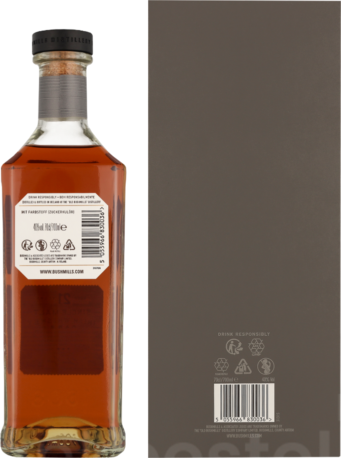 Bushmills 21 Years70CL
