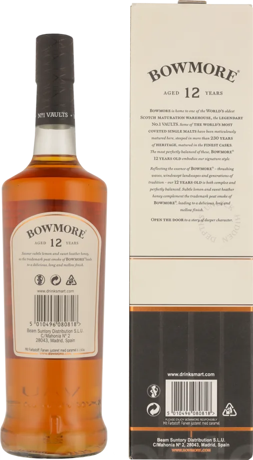 Bowmore 12 Years70CL