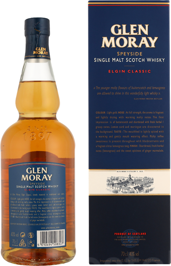 Glen Moray Elgin Classic70CL