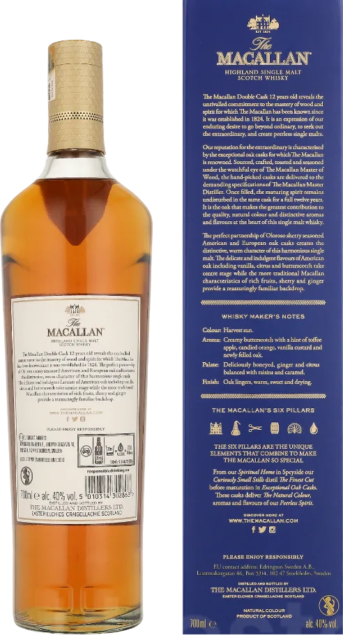 The Macallan 12 Years Double Cask70CL
