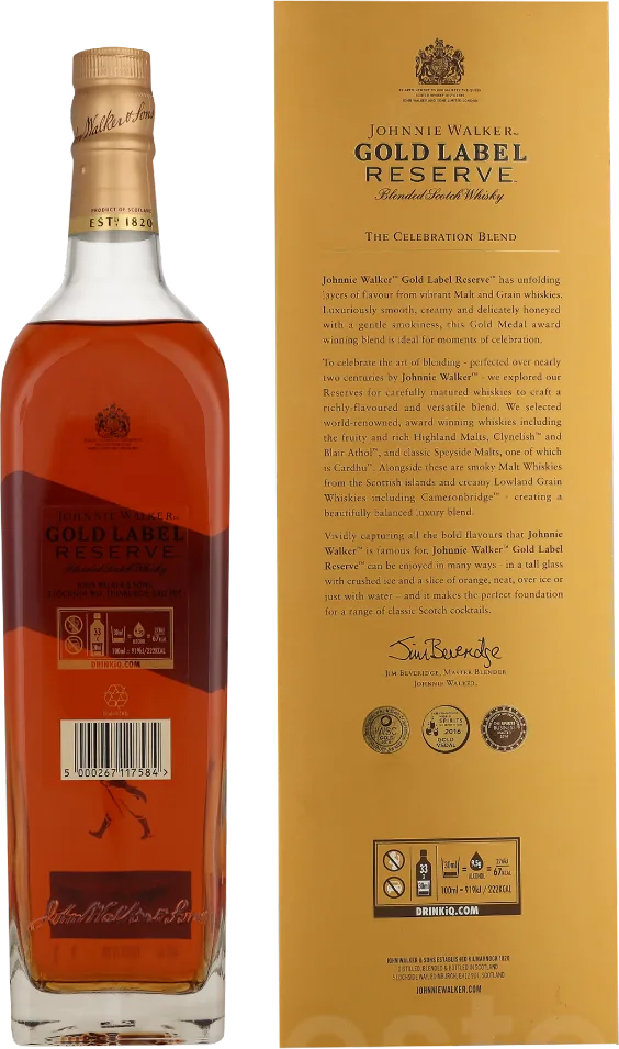 Johnnie Walker Gold Label Reserve100CL