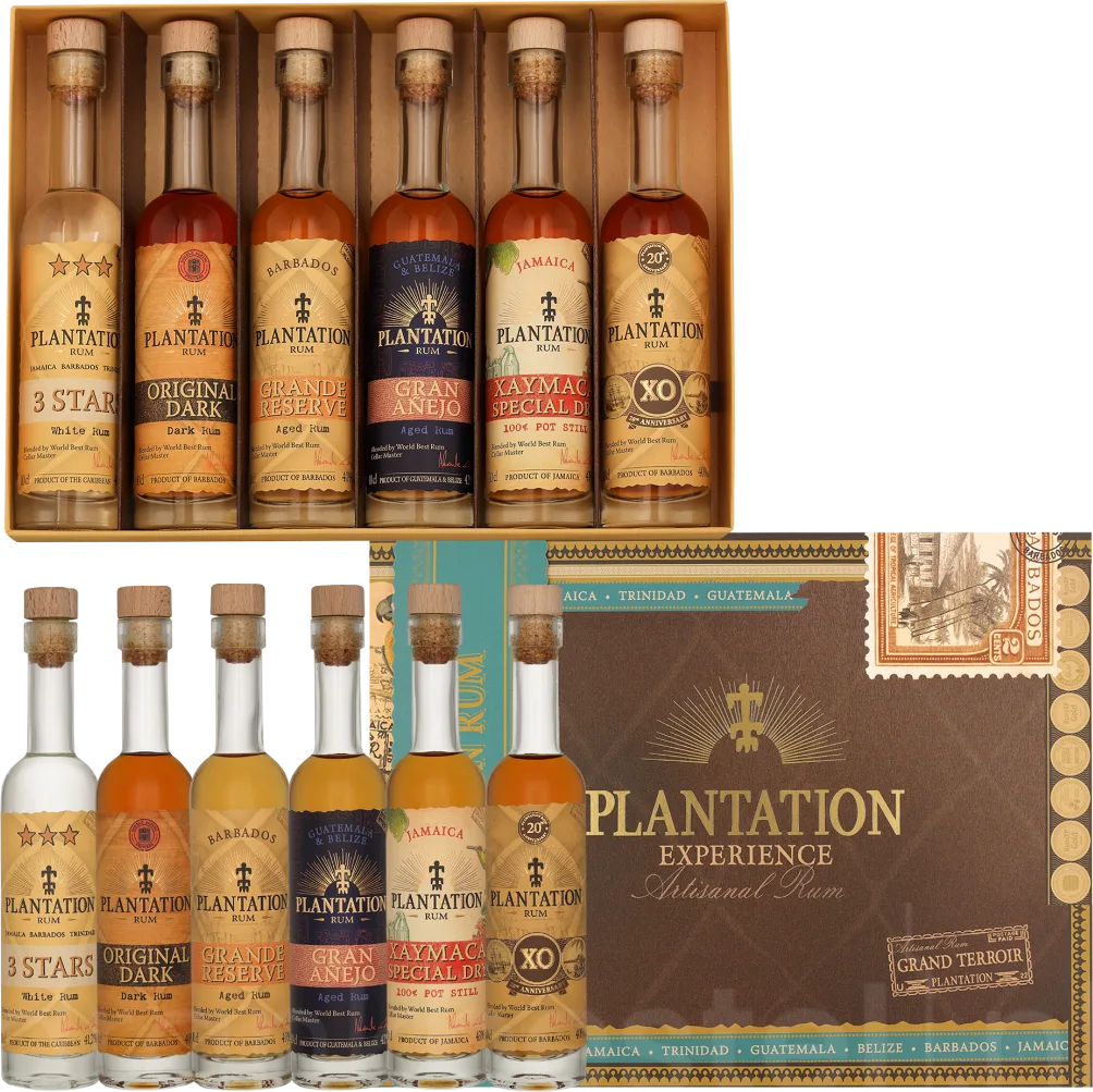 Plantation Rums Experience Set 6 x 10CL60CL