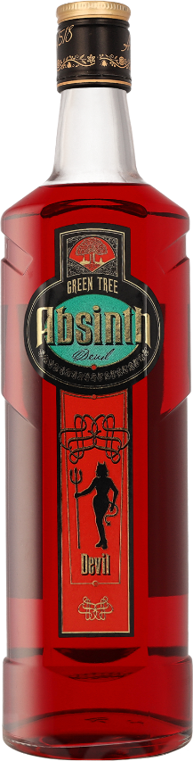 Green Tree Absinth Red Devil70CL