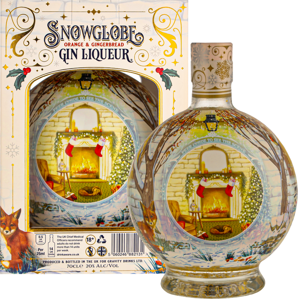 Snow Globe Orange & Gingerbread70CL