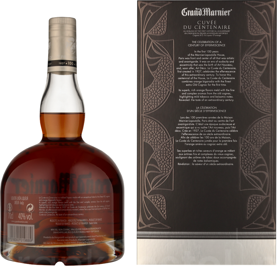 Grand Marnier Cuvee Du Centenaire70CL