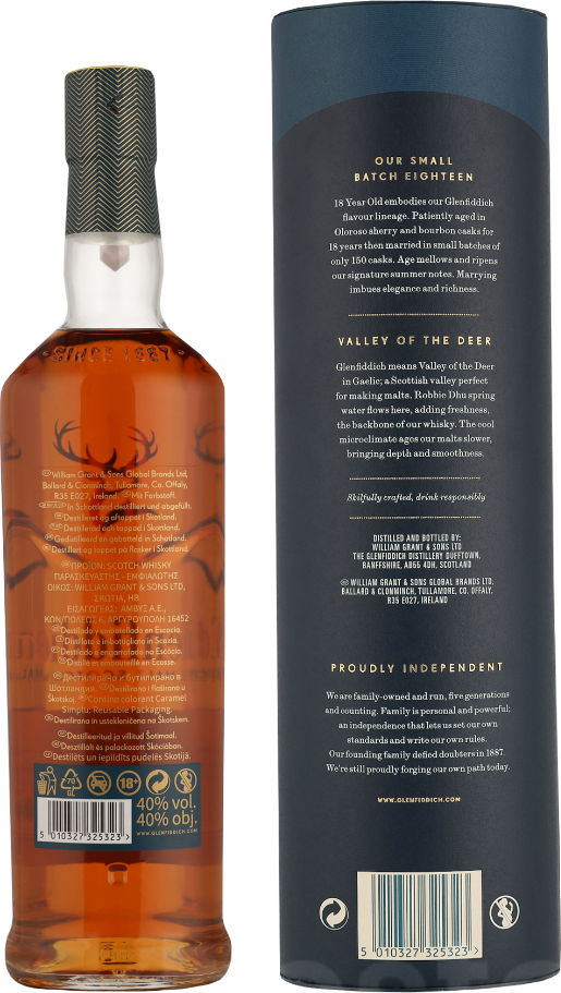 Glenfiddich 18 Years Small Batch70CL