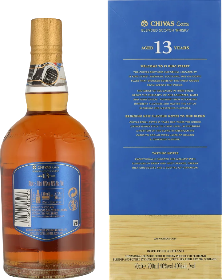 Chivas Regal 13 Years Extra American Rye Cask70CL