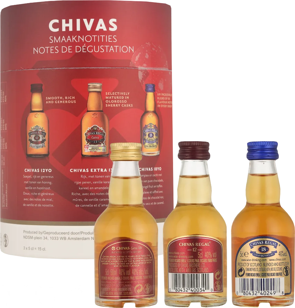 Chivas Regal Miniature Giftset15CL