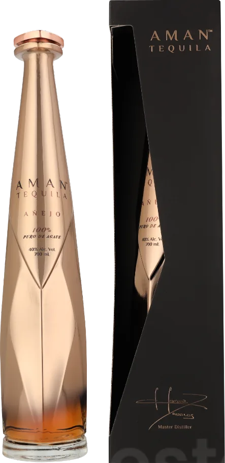 Aman Tequila Anejo El Profesor70CL