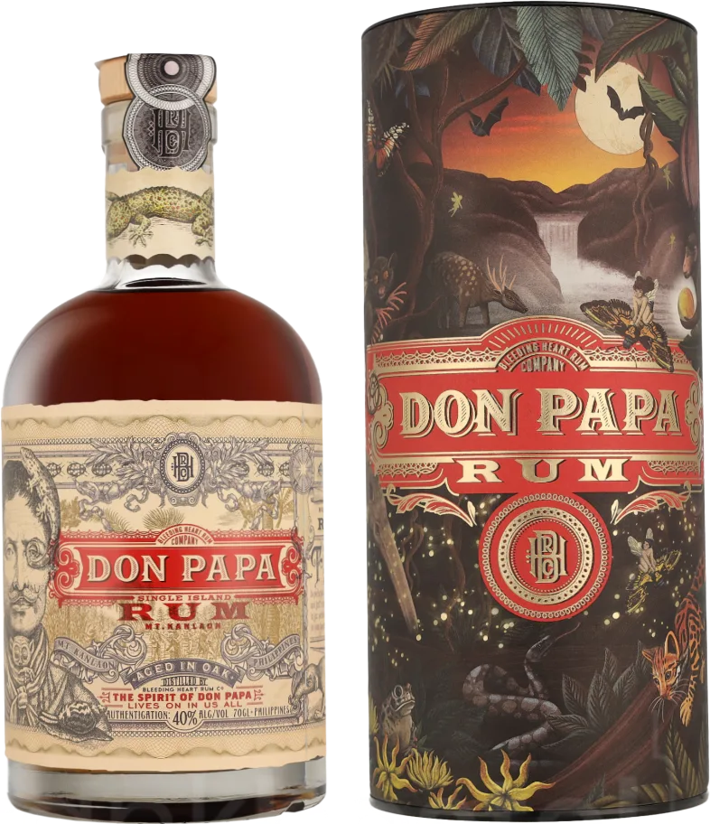 Don Papa Single Island Rum End Of Year Edition70CL