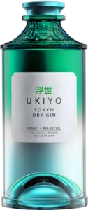 Ukiyo Japanese Tokyo Dry Gin70CL