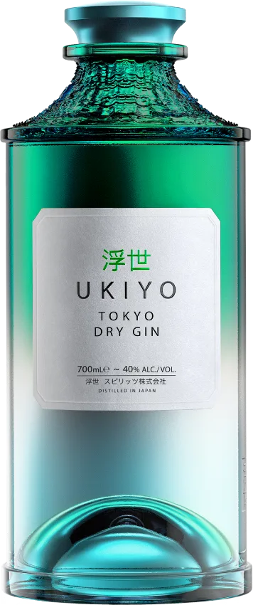 Ukiyo Japanese Tokyo Dry Gin70CL