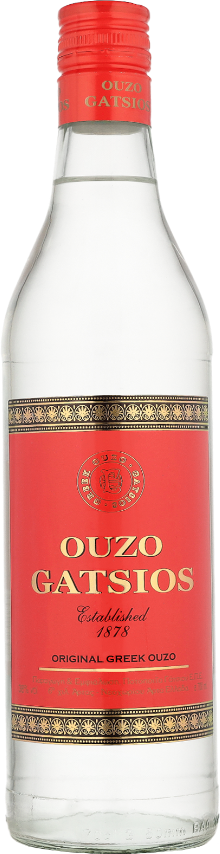 Gatsios Ouzo Red Label70CL