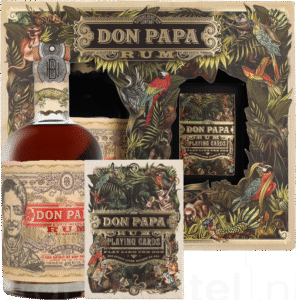 Don Papa 7 Years Playing Cards Giftset70CL