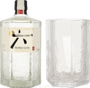 Suntory Roku Gin met glas70CL